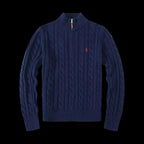 RL QUARTER ZIPPER